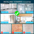 Awpeye 20 Packs Suction Cup Hooks, 1.77 Inches Universal Clear PVC Suction Cups with Hooks for Kitchen Bathroom