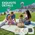 Summer 2026 Waterproof Beach Blanket Picnic Outdoor Camp Mat Towel Family Trip Essentials Vacation Must Have Travel