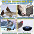 500W 50Gal Magoog Chicken Water Heater, Chicken Water Deicer for Plastic Waterer, Liverstock Water Heater, Cast