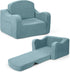 Airpanda Comfy Toddler Chair for Kids, 2-in-1 Toddler Soft Plush Couch Fold