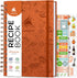 Clever Fox Recipe Book Spiral: Make Your Own Family Cookbook, Blank Recipe Notebook Organizer, 6.3”x8.3”