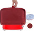 Toaster Cover with 2 Pockets, Red Dust and Fingerprint Protection, Machine Washable, Holds Jam Spreader Knife & Tongs