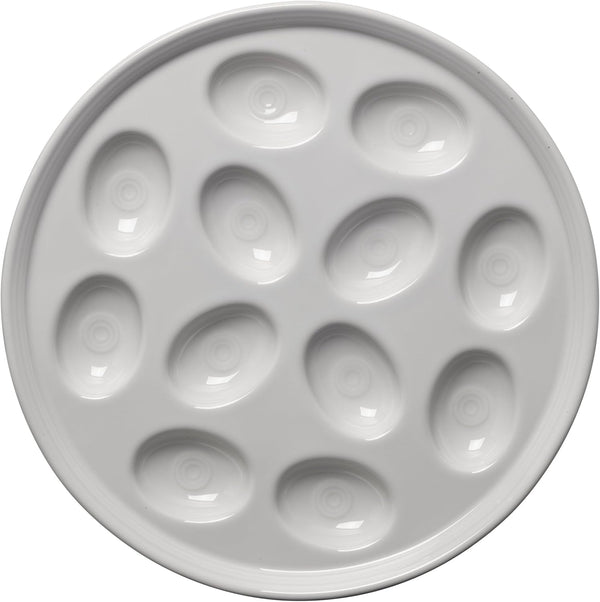 Fiesta 11-Inch Egg Tray, White