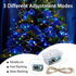 12 Pack 7Ft 20 Day,6-Colors Fairy Lights LED Twinkle String Lights Battery Operated Waterproof Firefly Starry for Mason