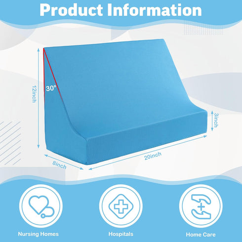 ROYALAY Blanket Lifters for Foot of Bed, Foot Tent Blanket Support Holder for Surgery Recovery, Foot Block Pillow