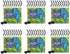 Beistle Pin The Smile On The Cheshire Cat Games, 6-Pack Alice in Wonderland-Themed Party Poster Set