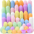 Seifar 512PCS 2.4Inch Easter Eggs Set, 7 Bright Colors Plastic Fillable Eggs for