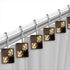 Popular Bath 713176 Shower Curtain Hooks, Zambia Collection, Set of 12, Animal Print/Beige