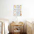 12x16in Scripture Canvas Wall Art for Kids Room Christian I Am a Child of God Bible Verse Wall Decor, Framed Religious
