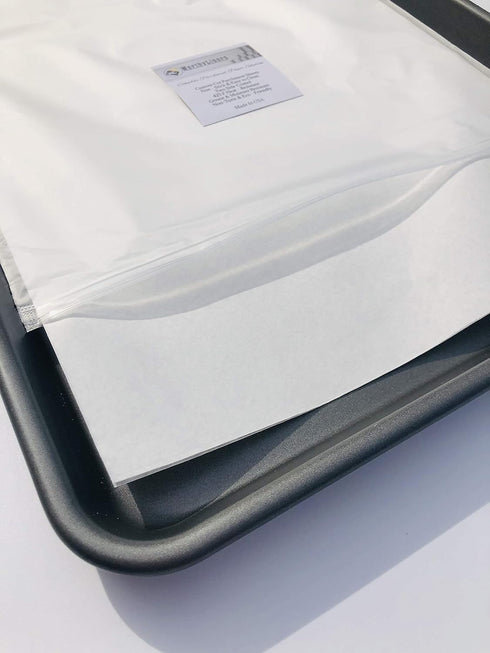 Parchment paper 11x17 100 sheets for baking | Worthyliners Precut non-stick Perfect for bread cake cookies and more by WORTHYLINERS