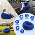 Realspring Inflatable Bean Bag Chairs for Adult Blow up Chairs Lazy Sofa Folding Portable Inflatable Chair for Movie