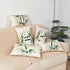 Monogram Letter L Throw Pillow Covers, 12x20 Inch Floral Greenery Spring Decorative Pillowcase for Couch