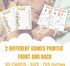 LOTUS-A Baby Shower Games - 30 Thick Cardstocks Guess The Phrase and Predictions Cards, Neutral Theme for Girl Boy