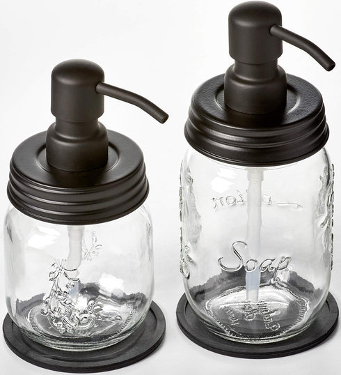 Mason Jar Soap and/or Lotion Dispenser for Hand Sanitizer, Liquid Soap or