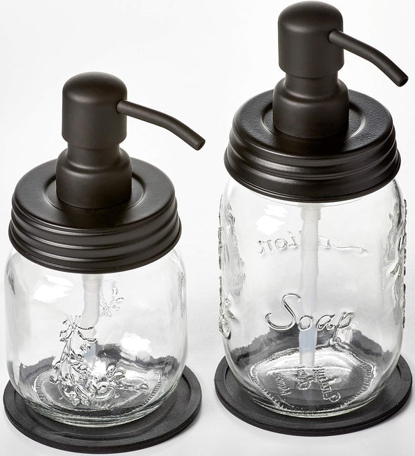 Mason Jar Soap and/or Lotion Dispenser for Hand Sanitizer, Liquid Soap or