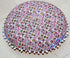 22" CRAFT KALA Floor Pillows Cover for Sitting, Large Meditation Cushions Cover for Adults, Bohemian Mandala Round Pouf