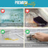 Linda’s Essentials Refrigerator Liners for Shelves (16 Pack), Easy to Clean Non-Slip BPA-Free Mats with Spill Protection