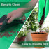 WondMall 26.8" 26.8" x Plant Repotting Mat Waterproof Transplanting Mat Indoor Succulent Potting Mat Portable Gardening