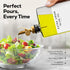 Set 2) Glass Olive Oil Dispenser Bottle for Kitchen by Brighter Barns - Coffee Syrup Dispenser, Oil and Vinegar Bottle