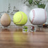 (48 Pack) Baseball Display Stand, Clear Baseball Ring, Round Display Stand for Golf Ball, Softball, Marbles