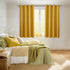 2 52 45 Inch Hiasan Blackout Curtains for Bedroom - Thermal Insulated & Light Blocking Window Curtains for Living
