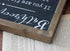 Rustic Bathroom Rules Sign – Funny Farmhouse Toilet Wall Decor – Wood Framed Wall Art Decorations (11.8x15.8in) (black)