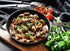 Utopia Kitchen 12 Inch Saute Fry Pan - Pre-Seasoned Cast Iron Skillet - Safe Grill Cookware for Indoor & Outdoor Use