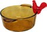 HOME-X Red Rooster Spoon Holder - Fun Kitchen Accessories, Pot/Pan Clip for Hostess Gifts