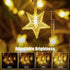 17 50 8 Brightown Star String Lights Battery Operated - ft LED Star Fairy String Lights with Remote and Timer, Modes
