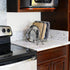 SimpleHouseware Kitchen Pot Lid Rack Holder Organizer - Bronze