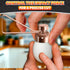Egg Cracker Tool for Raw Eggs Egg Shell Opener for Soft-Boiled Shell Tops, Stainless Steel Topper with Ergonomic