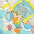 Tagitary Swimming Set 3) Beach Toy Mesh Beach Bag Kids Shell Collecting Bag Beach Sand Toy Totes for Holding Shells