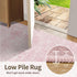 5x7 Rugxara Pink Rug for Living Room Bedroom, Area Rugs Washable Vintage Floral Retro Boho Non Slip & Low Pile Nursery