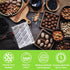 300cc Oxygen Absorbers for Food Storage - 120 Packs (12 x Packs of 10), Food Grade with Oxygen Indicator, Mylar Bags,