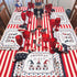 LooPoP Placemats Set of 6, Independence Day 4th of July Placemat for Dining Table Decorations, Cute Gnome Patriotic