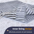 WDJLMLP (12 17.7 (10 Reusable Linen Bread Bag Homemade Sourdough Bread Sourdough Bread Bag x in) + Lined Proofing Cover