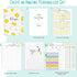 OUTSHINE 6 x 9 Lemons Hardcover Recipe Binder: Blank Recipe Binder to Write Your Own Recipes