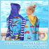 6 Toddler(47 24 Inch,Vivid Pcs Kids Hooded Towel Kids Bath Towels with Hood Microfiber Baby Pool Beach Towel for Boy