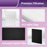 C545 Replacement Filter for Winix S Air Purifier, 2 True HEPA (H13) + 8 Activated Carbon Filters