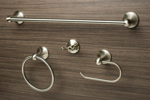 Sure-Loc Hardware Ventura Bath Set in Satin Nickel