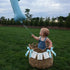 Cuvaho Blue & White Bow High Chair Banner for One Sweet Boy First Birthday Party Decorations Smash Cake Photo Shoot