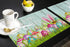 Artwork Store Easter Placemats Set of 6, Cotton Linen Heat Resistant Table Mats for Holiday Dining Decor