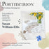 Portmeirion Sophie Conran White Mini Cake Stand, 6.5 Inch for Dessert Display