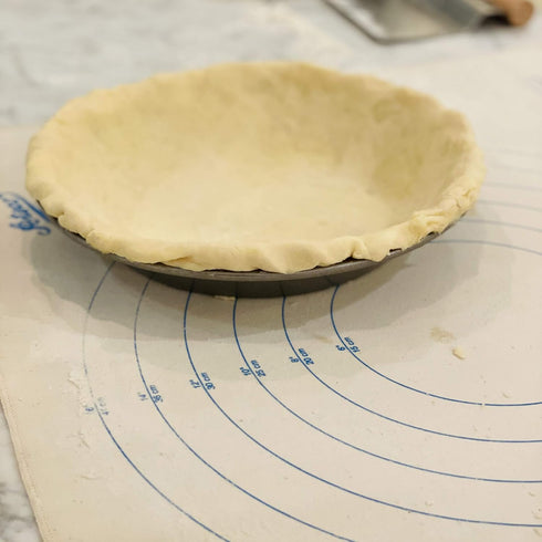 Ateco Off-White Canvas Pastry Cloth and Rolling Pin Cover, 25" x 20"