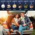 Heater,12V/24V 6 Dry,16oz Vacuum Insulated Car Electric Kettle,Miicasa Stainless Steel Tumbler Car Water Water Boiler