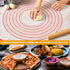 Qidoe Silicone Baking Mat, Extra Thick Non Stick (16"x 24") with Measurement, Fondant, Dough Rolling, Oven Liner