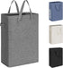 Chrislley 45L Slim Laundry Hamper, Narrow Laundry Basket with Handle, Foldable Dirty Clothes Portable Skinny Hamper