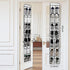 Over The Door Shoe Organizer, 14 Large Mesh Pockets Hanging Shoe Rack for Closet Organizers and Storage, White, 2-pack (white) by gaulupue