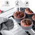 UNICASA Ramekin Set of 2, 8 oz Oven Safe Baking Set for Custard, Pudding, Souffle Cups in Reactive Gray