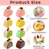 8 4 Civaner Pieces Realistic Artificial Simulation Cake Dessert Mixed Fake Food for Display Kitchen Decoration